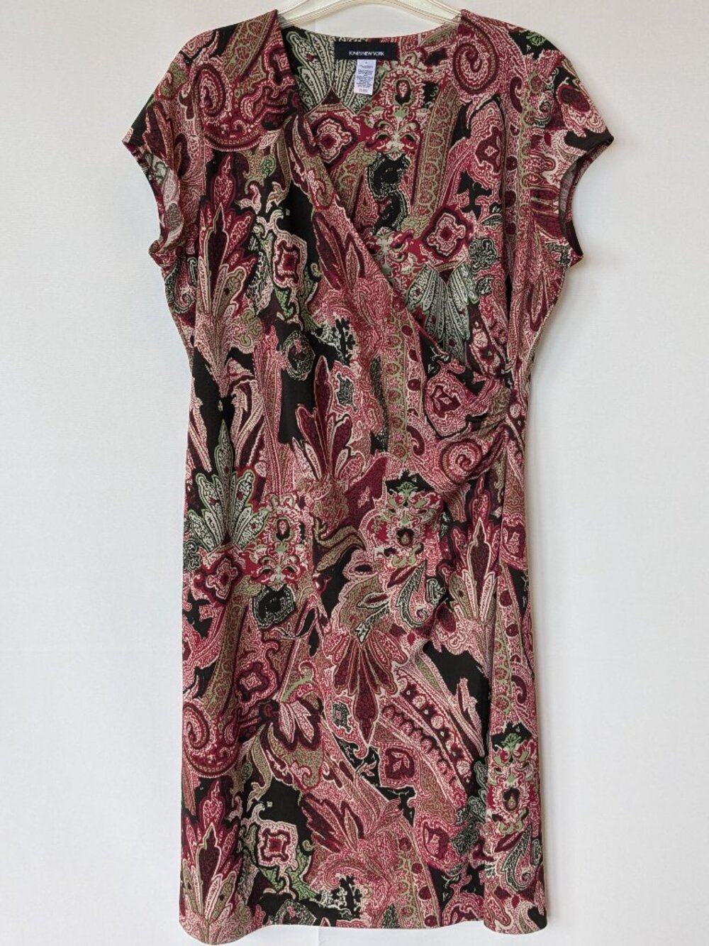 Jones New York faux-wrap Sheath Dress